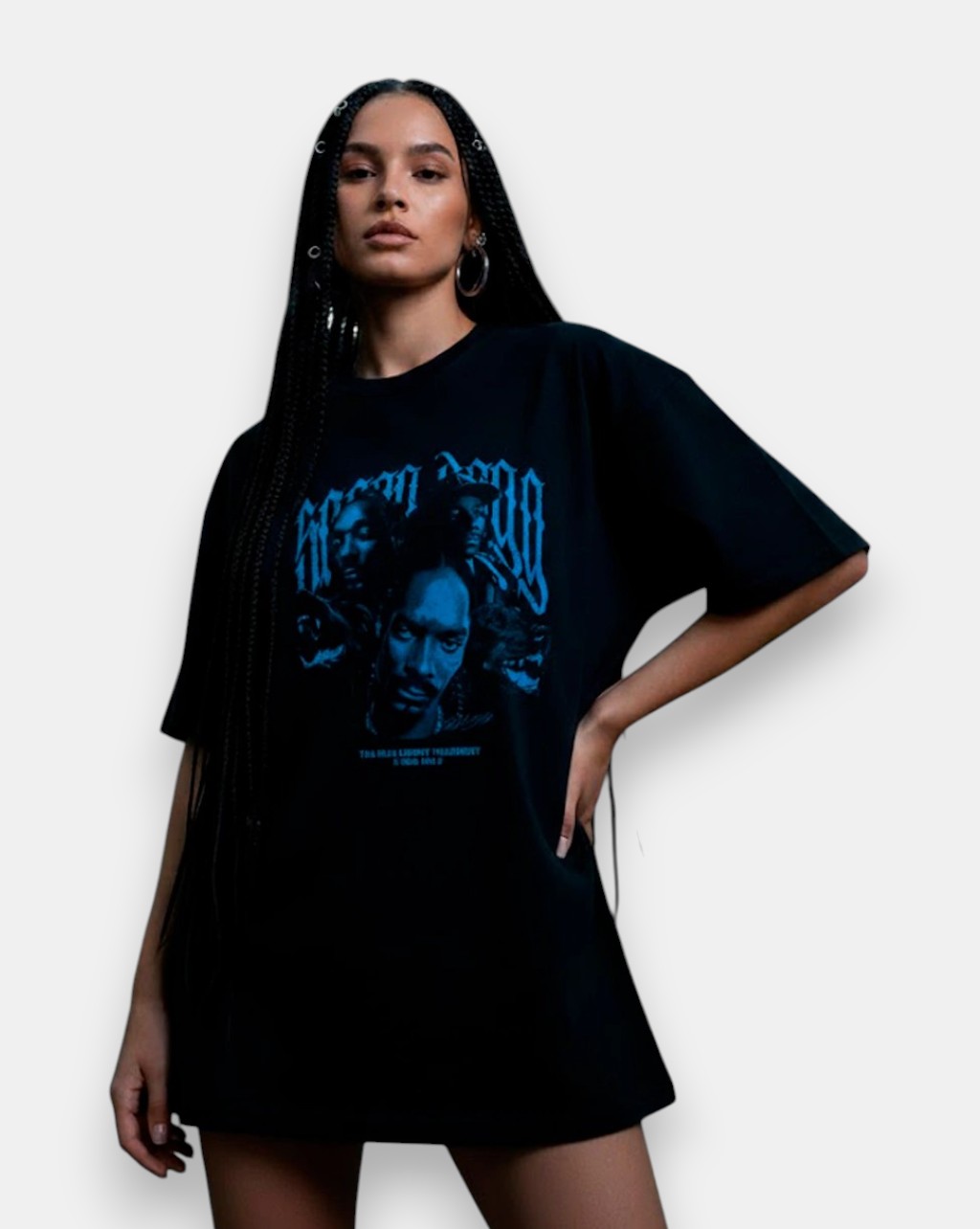 Remera Oversize Snoop Dogg