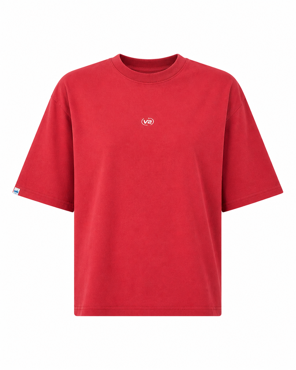Remera Oversize Circle VS Roja