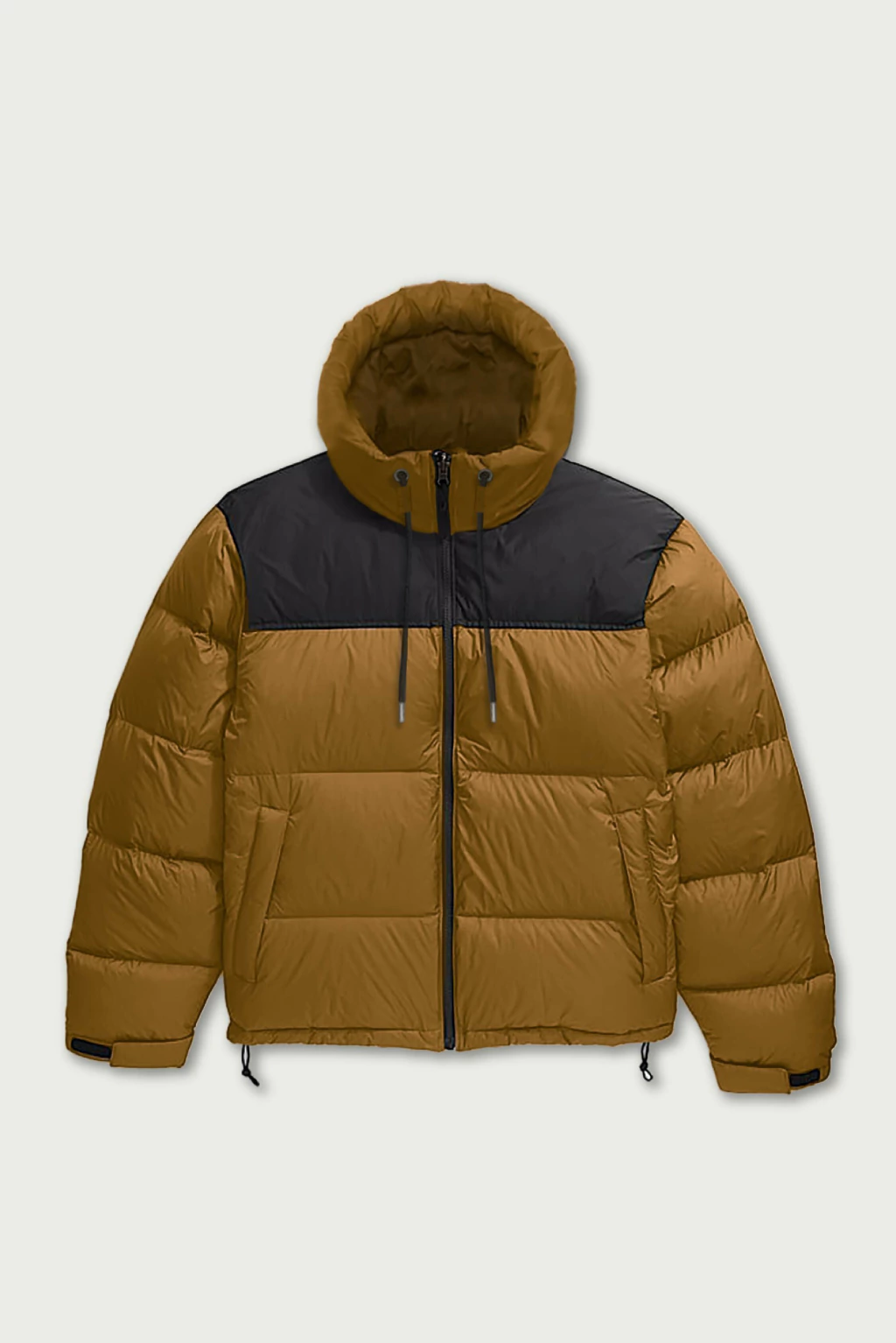 Campera Puffer Camel