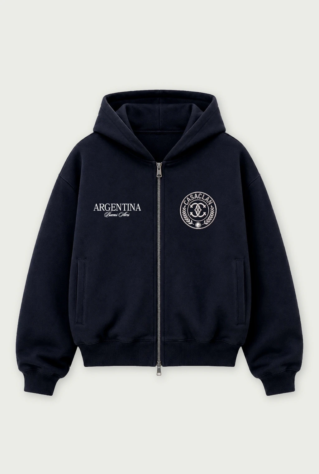 Campera doble zipper Arg Cup