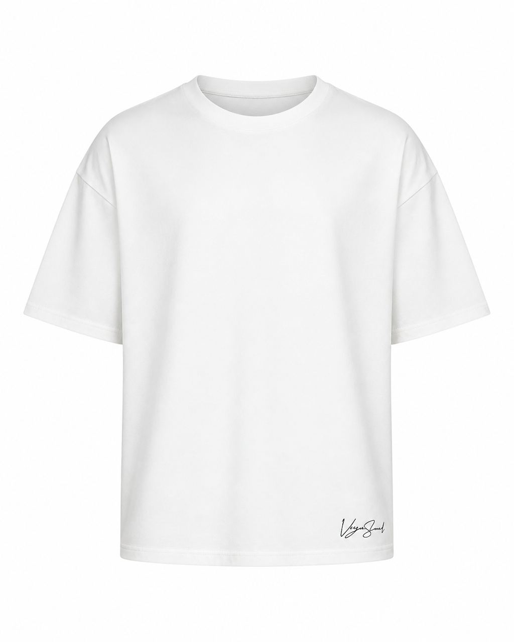 Remera Oversize Sign Blanca