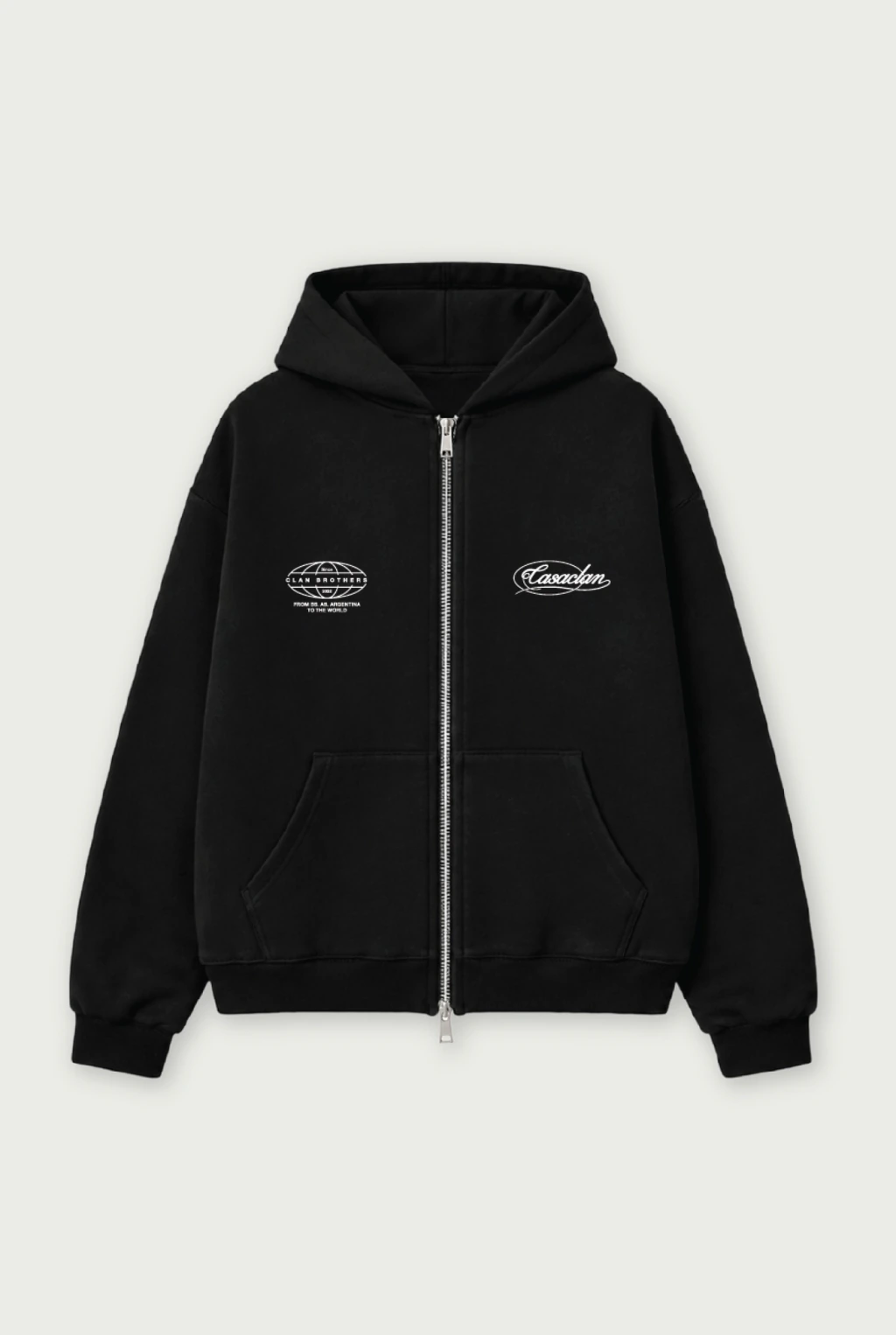 Campera doble zipper Faith