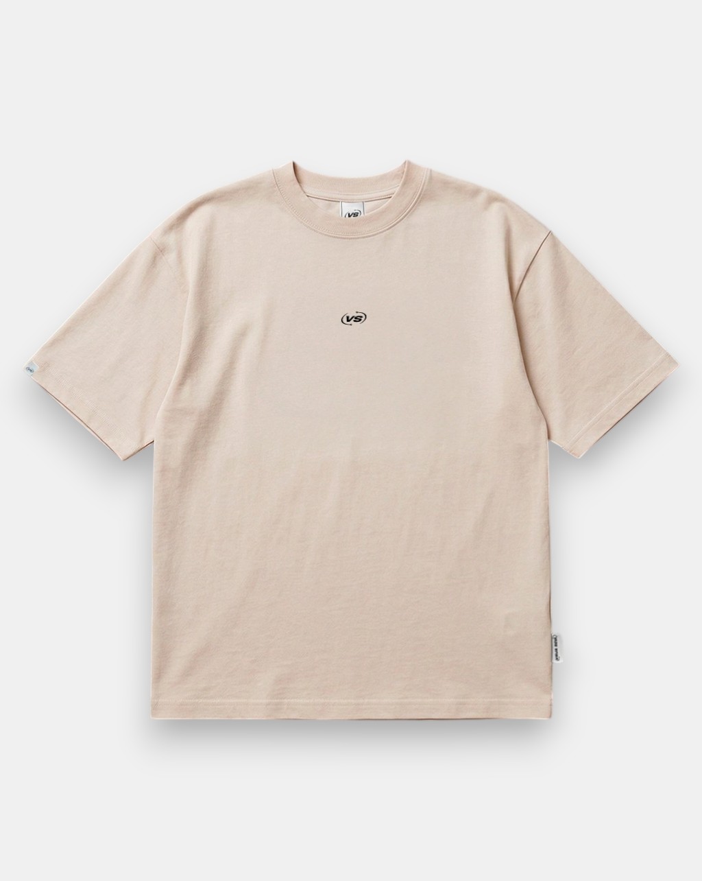 Remera Oversize Circle VS Crema
