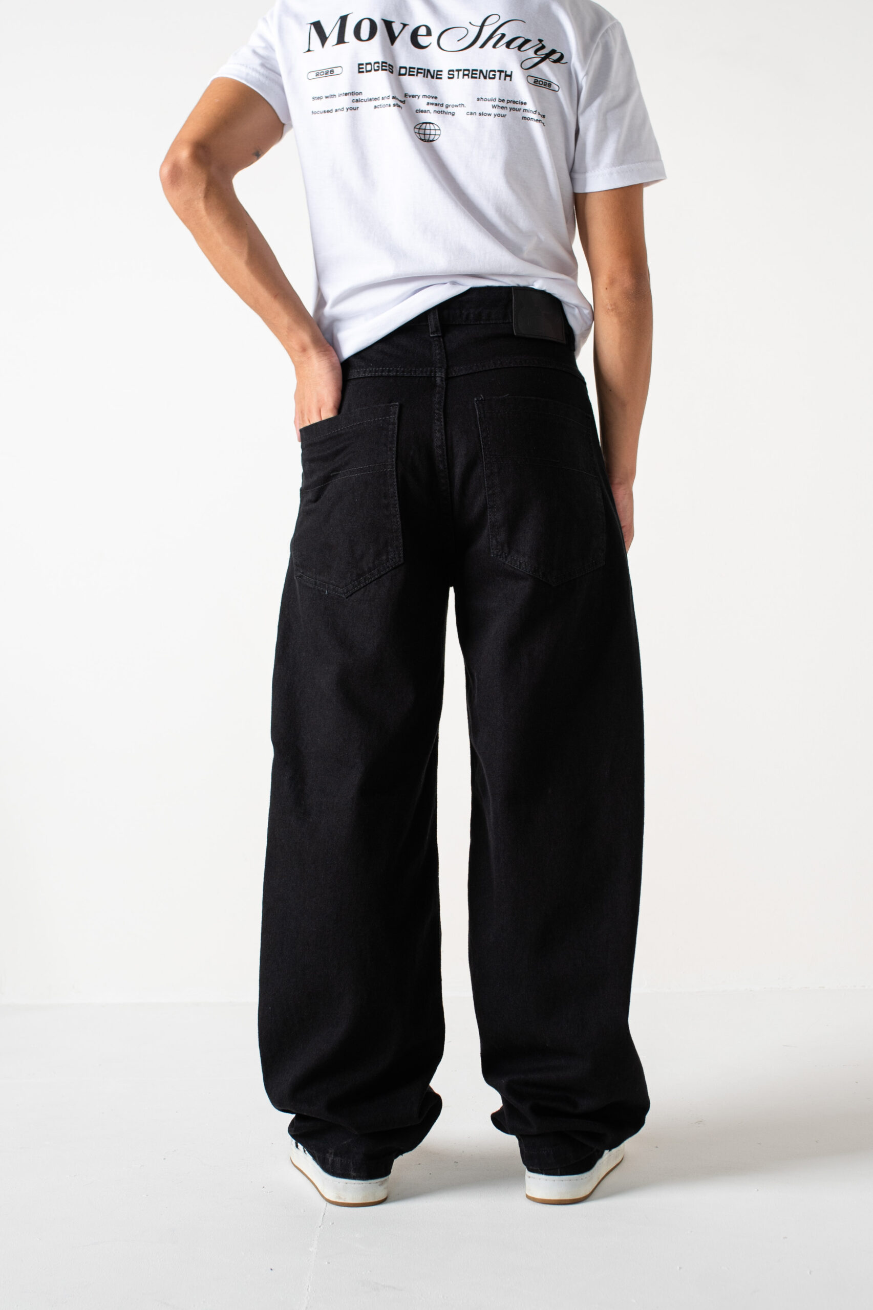 Jean Baggy Skater Negro