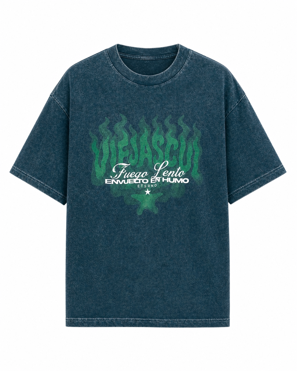 Remera Oversize Fuego Lento II Washed