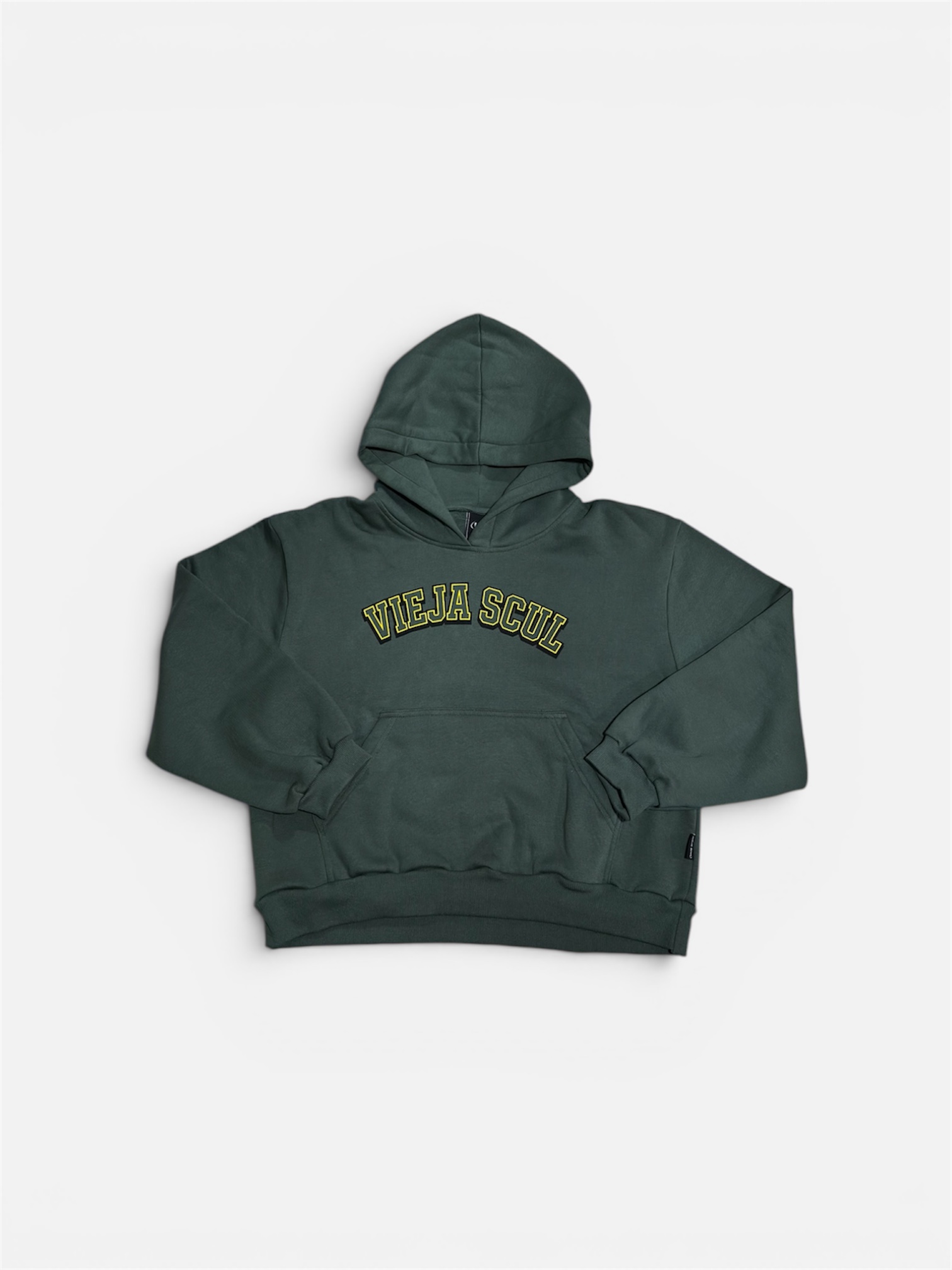 Buzo Hoodie Boxy Varsity Praga