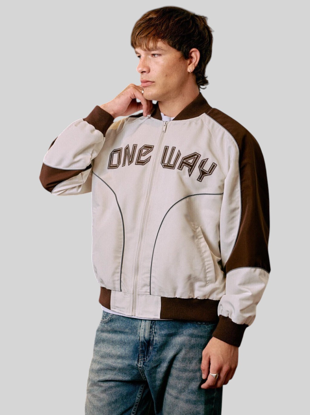 Campera One Way Choco